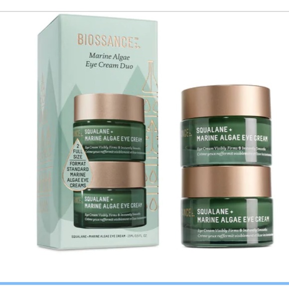 Other - Biossance Marine Algae Eye Cream Duo
